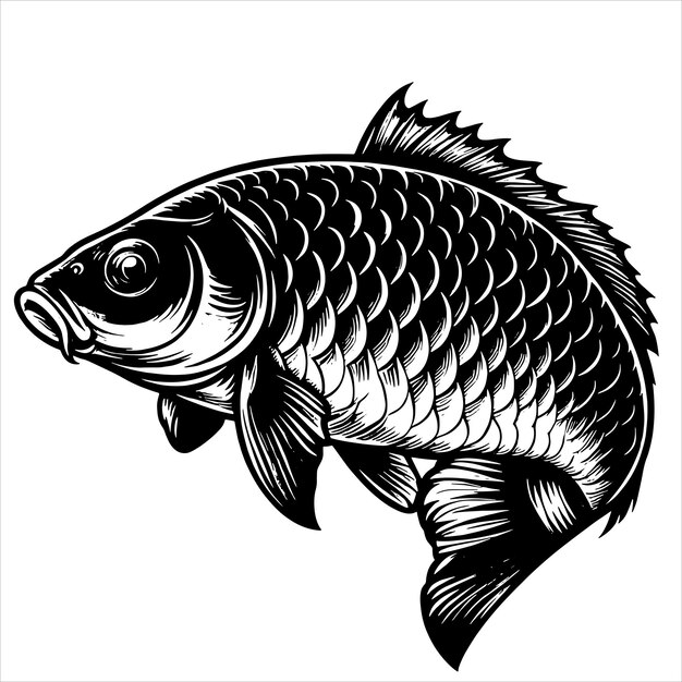 Vektor fische und fischhaken svg