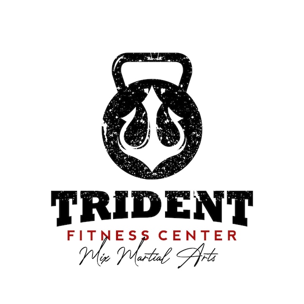 Fitness- und fitness-logo-design-vektor