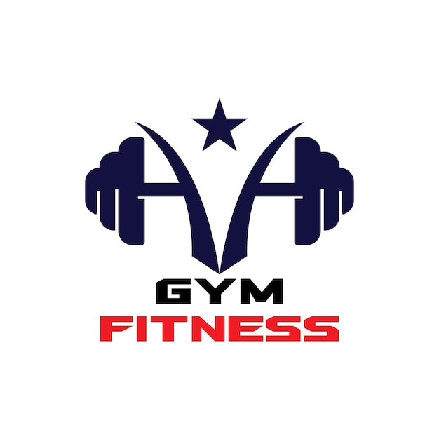 Fitnessstudio fitness gesundheit menschen logo-vektor-bild