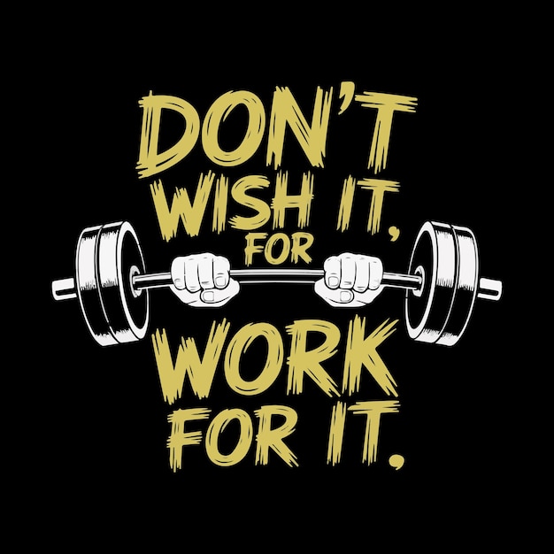 Fitnessstudio-T-Shirt-Design