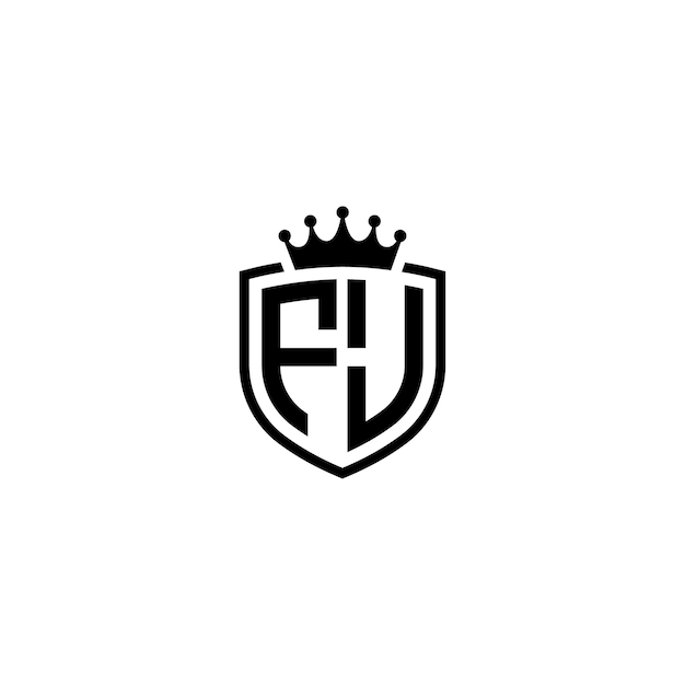 FJ-Monogramm-Logo-Design, Buchstabe, Text, Name, Symbol, monochromes Logo, Alphabet-Zeichen, einfaches Logo