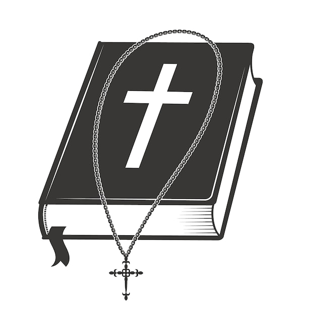 Flach-Bibel-Silhouetten-Sammlung