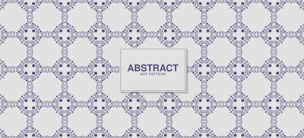 Flach Ornament-Linienmuster-Design