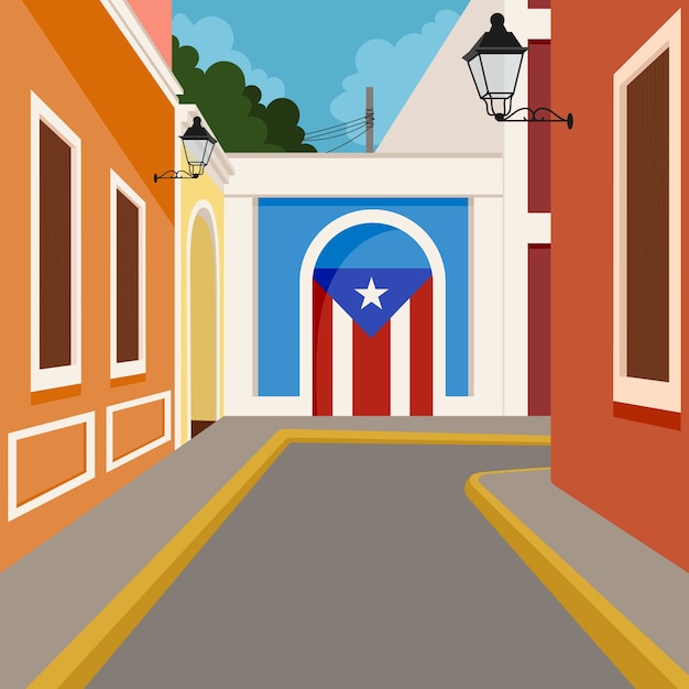 Flach-puerto-rico-bild