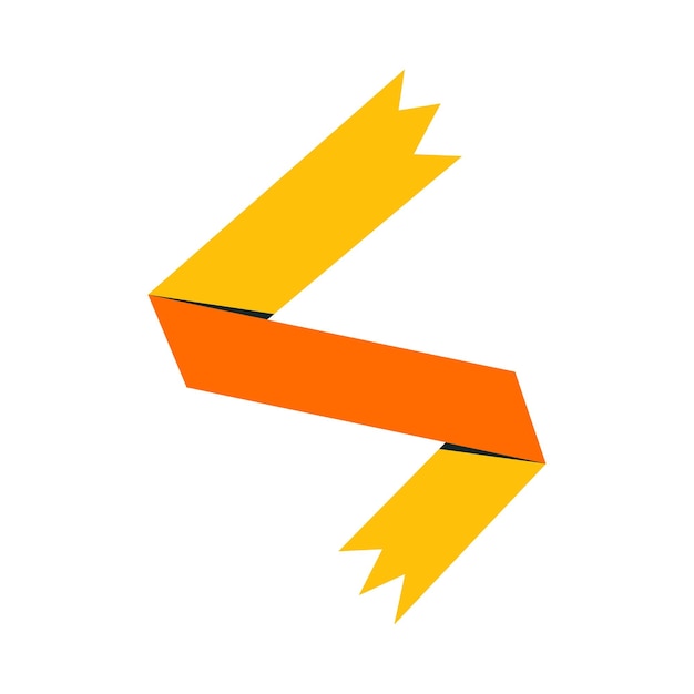 Vektor flachband-illustration mit vollfarbenem ikonen