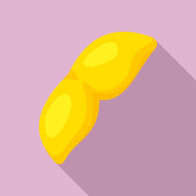 Vektor flachdarstellung von reifen durian-schnitt-vektor-symbol für web-design