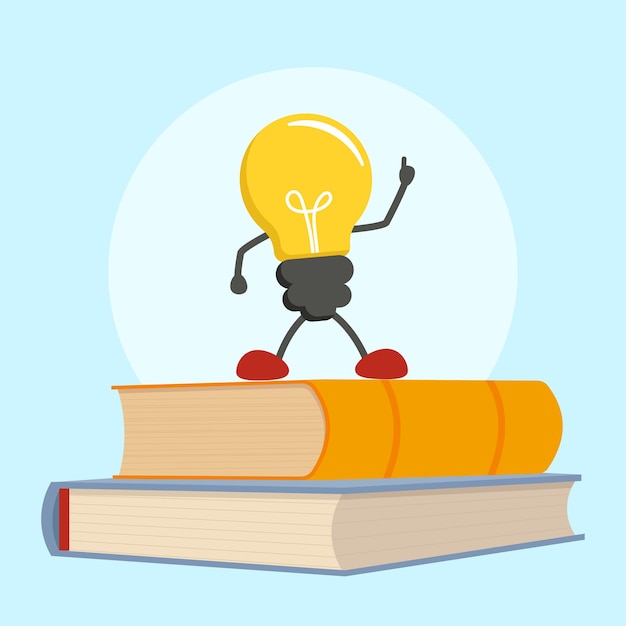 Flachdesign-Konzept für die Bildung Entwicklung von Fähigkeiten Kreativität Wissen