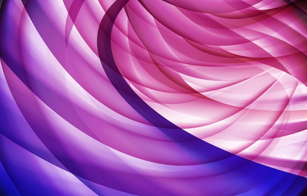 Flache abstrakte moderne kreative wellenförmige rosafarbene HD-Tapetenhintergrunddesign-Vektorschablone der Art