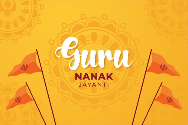 Flacher design-guru nanak jayanti