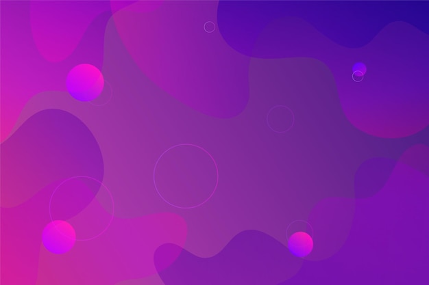 Flacher Hintergrund der bunten abstrakten Wellenlandungsseite