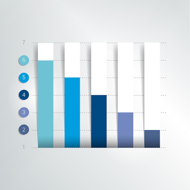 Flaches Diagrammdiagramm Bearbeitbare Infografik-Elemente können einfach farbig gestaltet werden