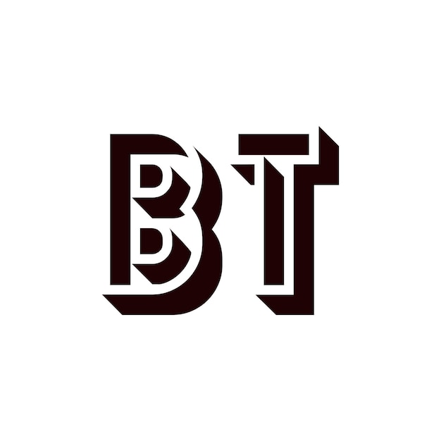Flachvektor-Logo-Design für Unternehmen