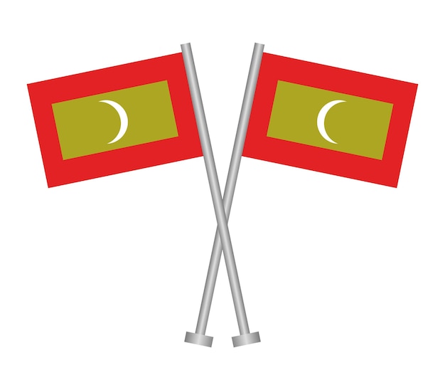 Flagge der malediven
