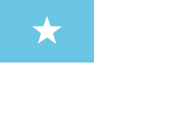 Vektor flagge ecuadors 1822