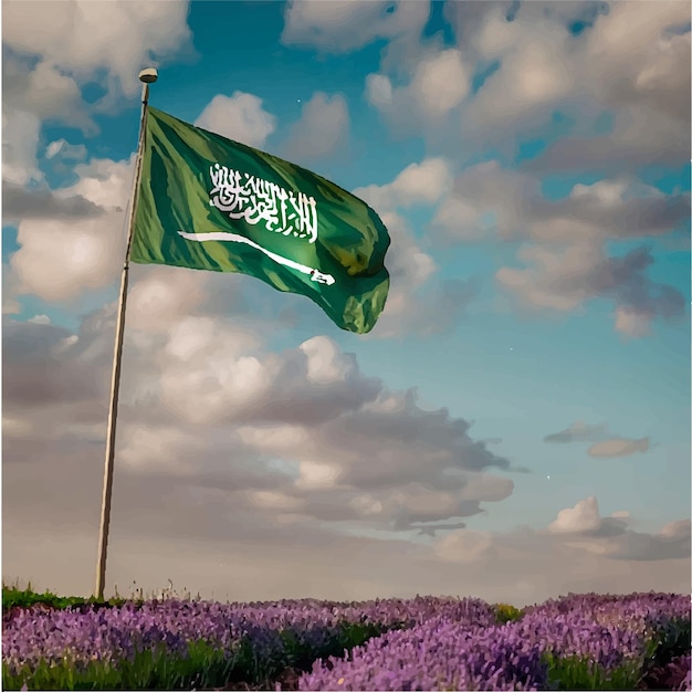 Flagge saudi-arabiens