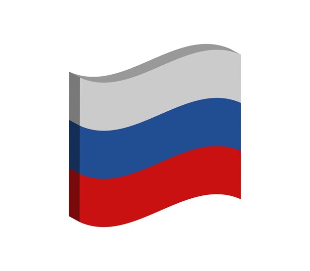 Flagge von russland