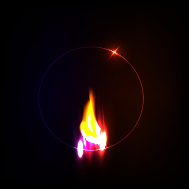 Flamme hintergrund