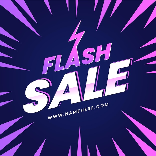 Flash-sale-anzeige