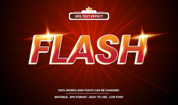 Flash-sale-texteffekt editierbar