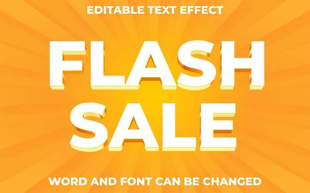 Flash-Sale-Texteffekt editierbar