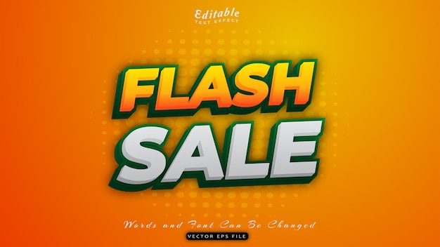 Flash-Sale-Texteffekt