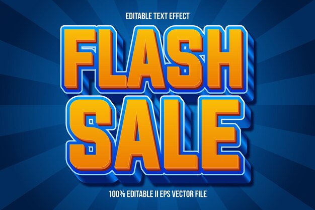 Flash-Verkauf Bearbeitbare Texteffekte 3D-Emboss-Gradienten-Stil