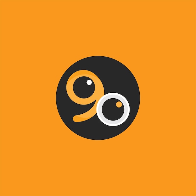 Flat-Go-Logo-Vorlage