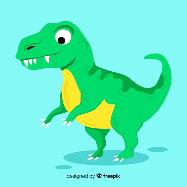Flat t Rex Hintergrund