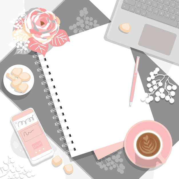 Flatlay-Rahmen