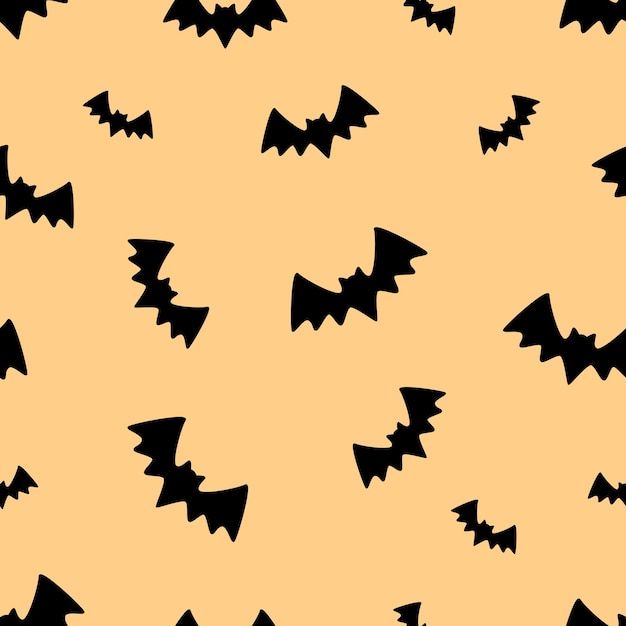 Fledermäuse im Flug Musterdesign Halloween-Fledermaus-Tapetenhintergrund