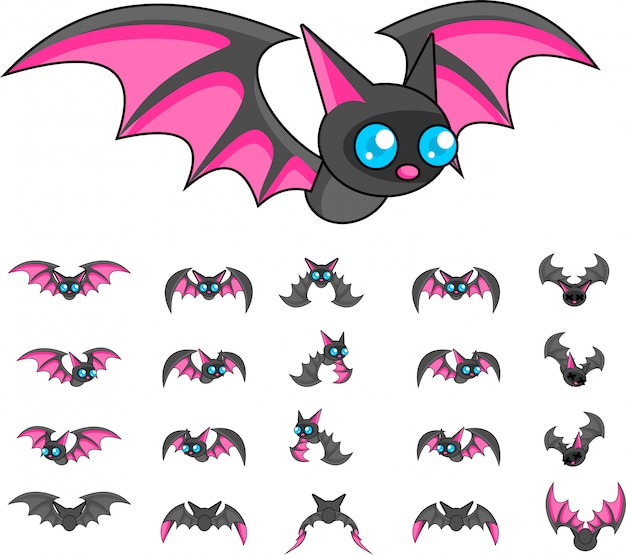 Fledermaus Spiel Sprite
