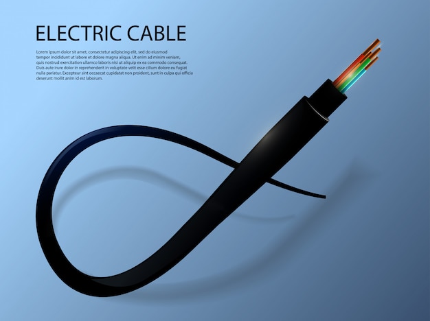 Flexible Elektrokabelschablone