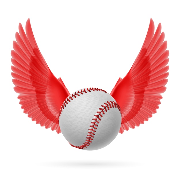 Fliegender baseball