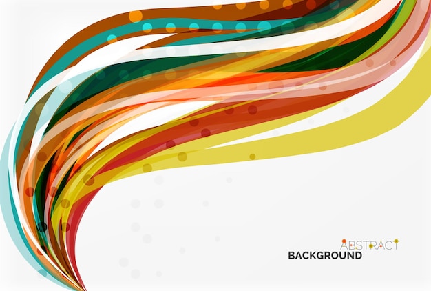 Fließender abstrakter Hintergrund Vektorvorlagenhintergrund für Workflow-Layout-Diagrammnummernoptionen oder Webdesign