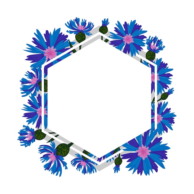 Floral frame