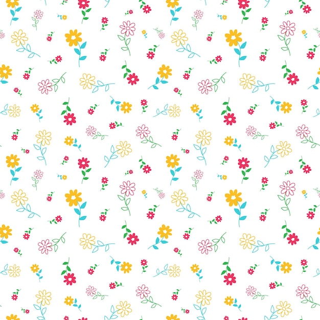 Floral nahtlose muster design