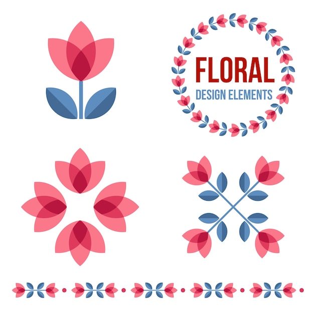 Floralen design-elemente