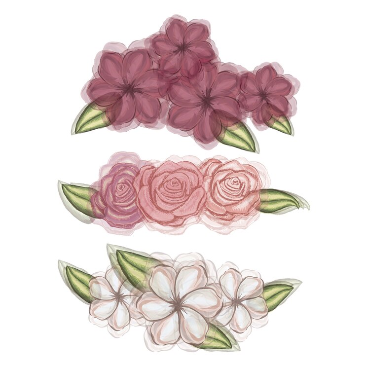 Vektor floralen design