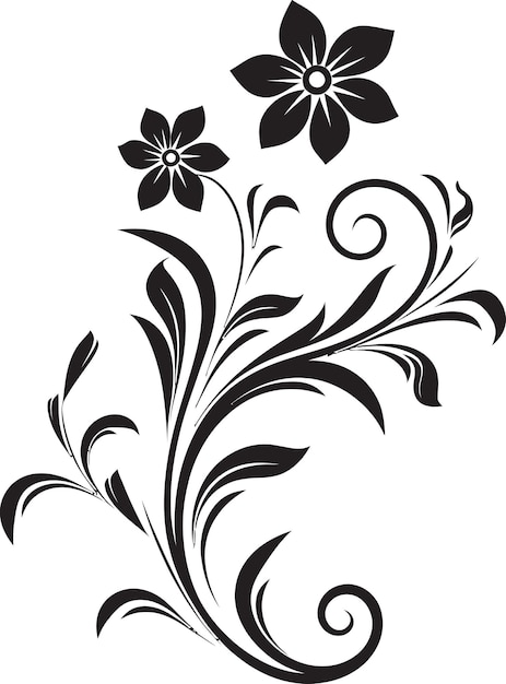 Vektor flowerblossom vectorized iconic floral logos naturebloom kreatives dekoratives ikonen-design