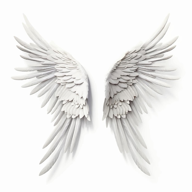 Flügel vogel feder engel design freiheit fantasie form tier flug natur symbol kunst illustration