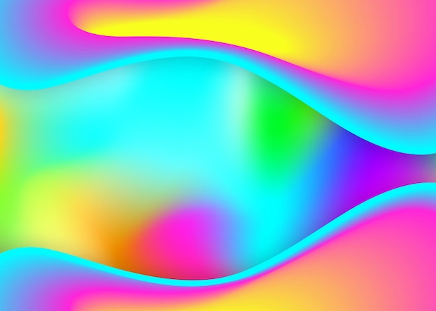 Flüssiger dynamischer Hintergrund mit flüssigen Formen und Elementen