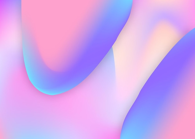 Flüssiger dynamischer Hintergrund mit flüssigen Formen und Elementen