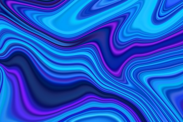 Flüssiger Hintergrund Abstract 3d render futuristische Hintergrunddesign moderne Illustration