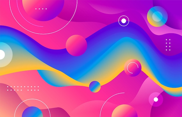 Flüssiger Hintergrund der abstrakten Welle