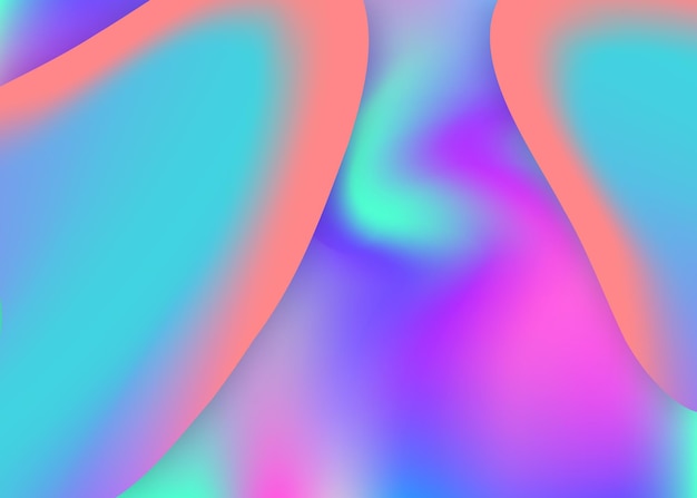 Flüssiger Hintergrund mit flüssigen dynamischen Elementen und Formen