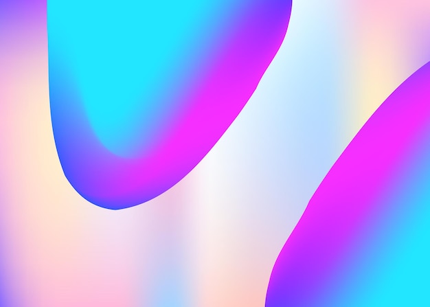 Flüssiger Hintergrund mit flüssigen dynamischen Elementen und Formen