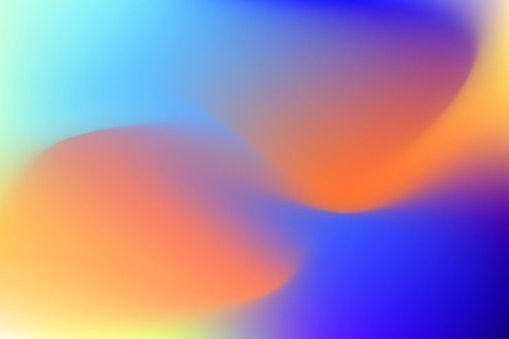 Flüssigkeitsbeleuchtung mit minimalem digitalem Gradient-Vektor-Hintergrund