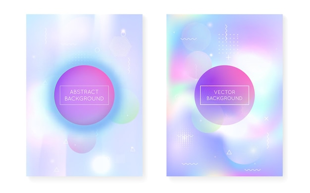 Flüssigkeitsformen mit dynamischer Flüssigkeit Holographische Bauhaus-Grad