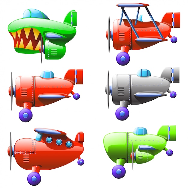 Vektor flugzeuge einstellen