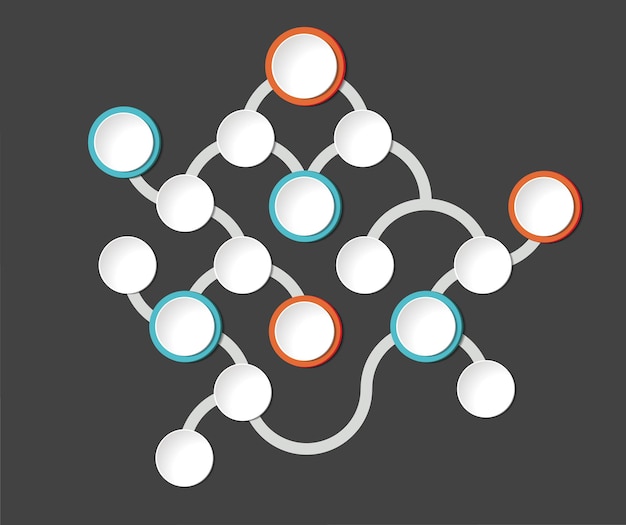 Flussdiagramm Vorlage Schemadiagramm Infografik